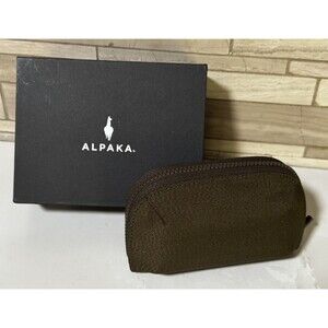 Alpaka Hub Zip Pocket, Army Green, New